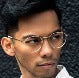 Modern Male Fashion With Glasses